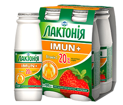 Зустрічайте корисну новинку ТМ «Лактонія» Imun+