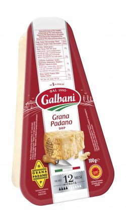 Сир твердий Грана Падано 32% Гальбані