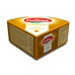 Сир блакитний Горгонзола Кремосо 48% Гальбані
