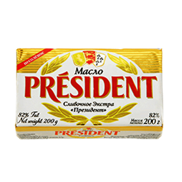 Масло кисловершкове 82% Президент