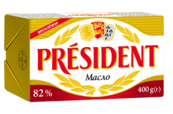 Масло кисловершкове 82% Президент