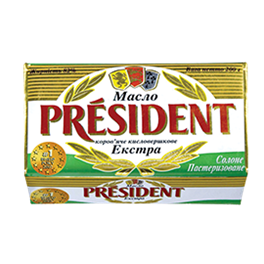 Масло кисловершкове солоне 80% Президент
