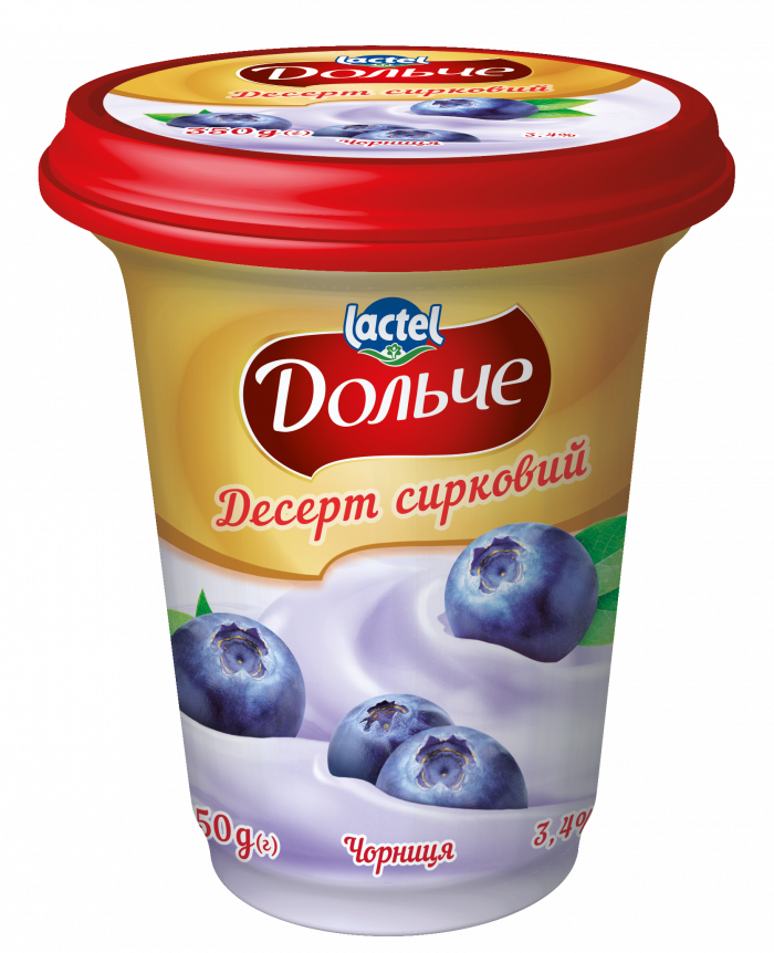 Десерт сирковий Чорниця