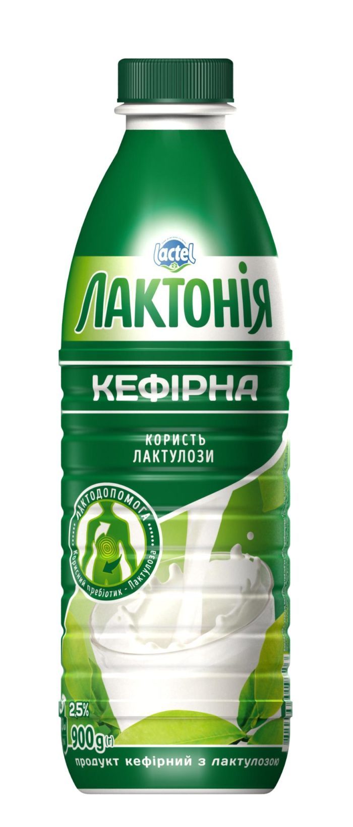 Kefirnyi product with lactulose 2,5% “Lactonia” (Bottle 0,900)