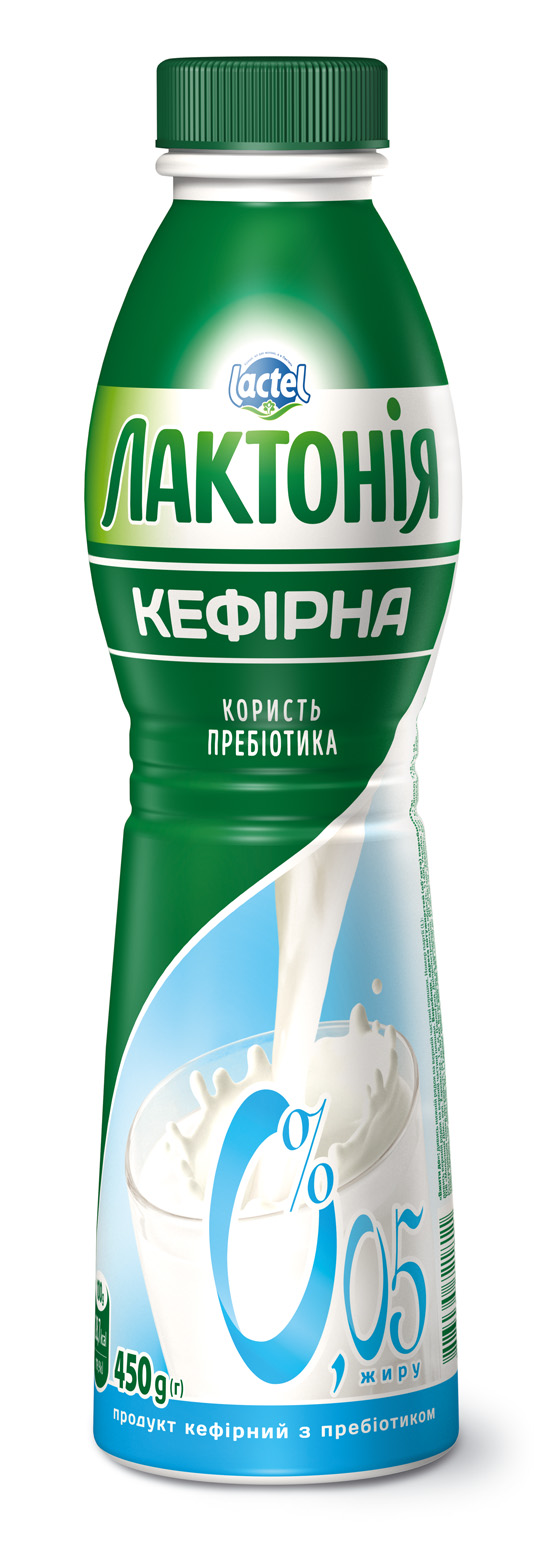 Kefirnyi product with lactulose 0% non-fat “Lactonia” (Bottle  0,450)