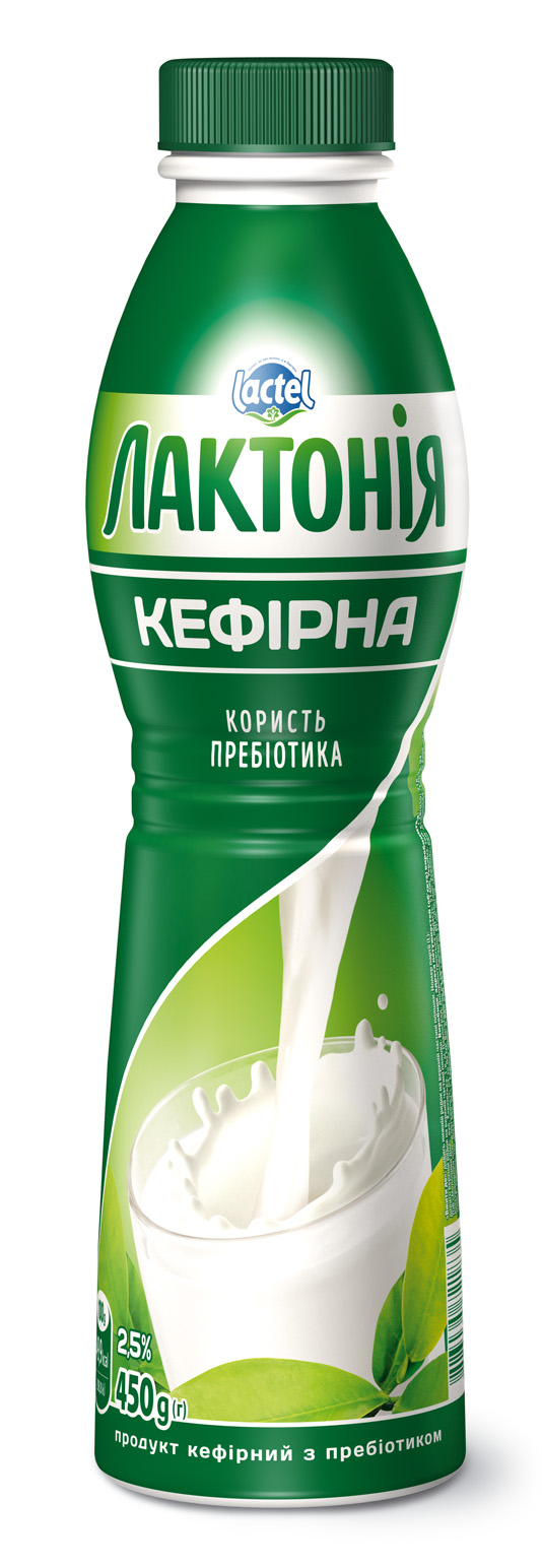 Kefirnyi product with lactulose  2,5% “Lactonia” (Bottle  0,450)