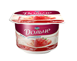 Yoghurt 3,2% double-layer Strawberry Dolce