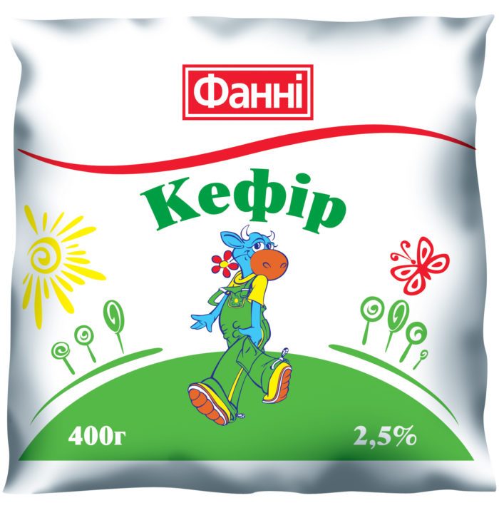 Kefir 2,5% Fanni (0,400 kg)