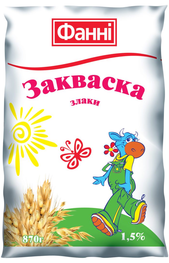 Zakvaska 1,5% with Cereals Fanni (0,870 kg)