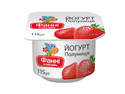 Yoghurt 1,5% Strawberry Fanni