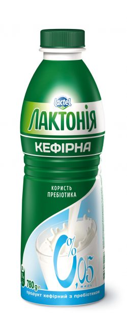Kefirnyi product with lactulose 0% non-fat “Lactonia” (Bottle  0,780)