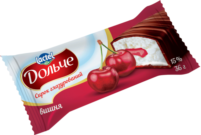 Glazed curd 15% Cherry Dolce (0,036 kg)