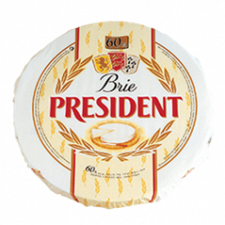 Soft cheese Brie 60% Président