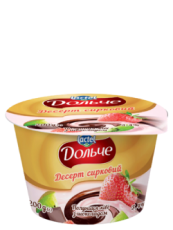 Dessert with chocolate 3,4% Strawberry Dolce (cup 0,200 kg)