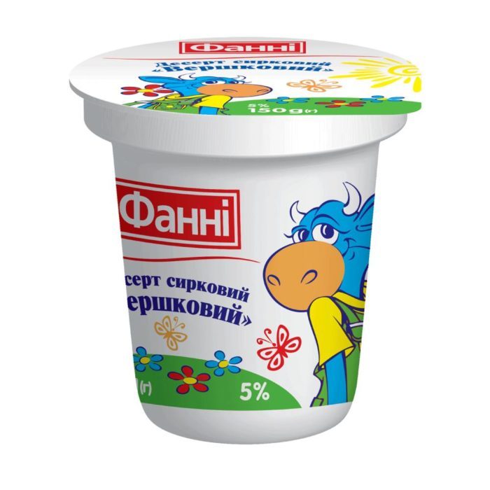 Dessert 5% Creamy Fanni (cup 0,150 kg)