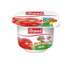 Yoghurt 1,5% Peach Fanni (cup 0,115 kg)
