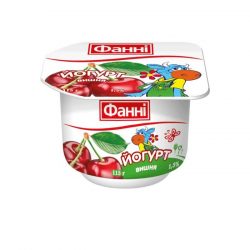 Yoghurt 1,5% Cherry Fanni (cup 0,115 kg)