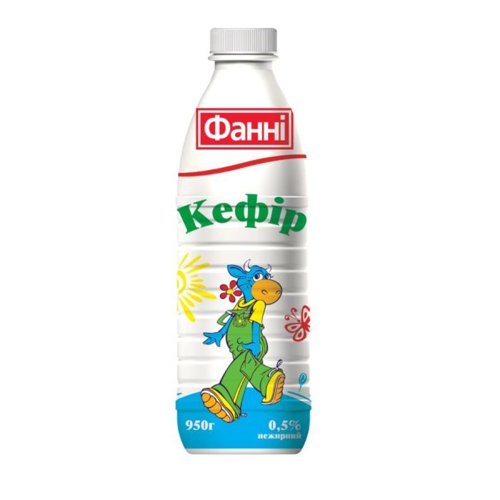 Kefir 0,5% Fanni (bottle 0,950 kg)