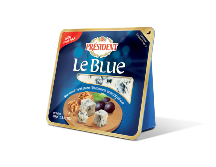 Blue-veined cheese Le Blue 50% Président