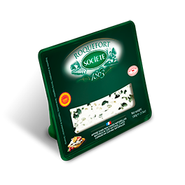 Blue-veined  cheese Roquefort 52% Société