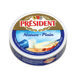 Processed cheese portions 50% Président