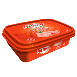 Processed cheese with ham 45% Président