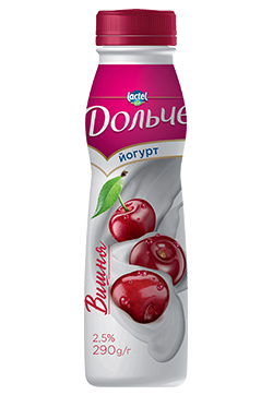 Drinkable yoghurt 2,5% Cherry Dolce