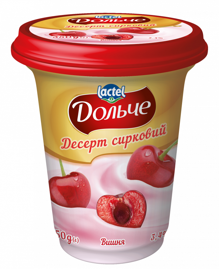 Dessert 3,4% Cherry Dolce (cup 0,350 kg)