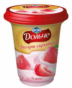 Dessert 3,4% Strawberry Dolce (cup 0,350 kg)