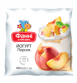 Drinkable yoghurt 1% Peach Fanni