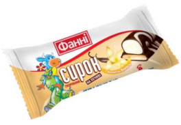 Glazed curd on a biscuit 15% Vanilla Fanni (0,050 kg)