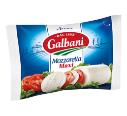 Fresh cheese Mozzarella Maxi 45% Galbani