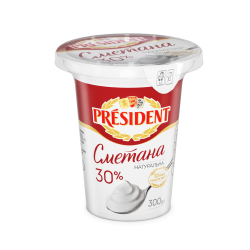 Sour Cream President 30%