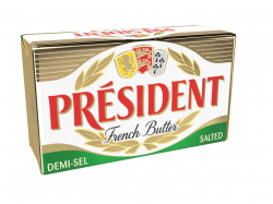 Salted butter 80% Président