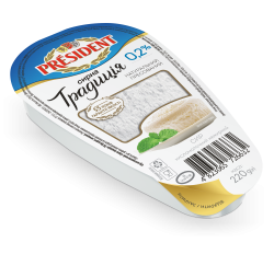Curd “Syrna Tradycia” President 0,2%