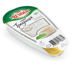 Curd “Syrna Tradycia” President 9%