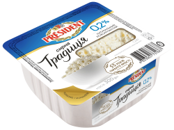 Curd “Syrna Tradycia” President 0,2%