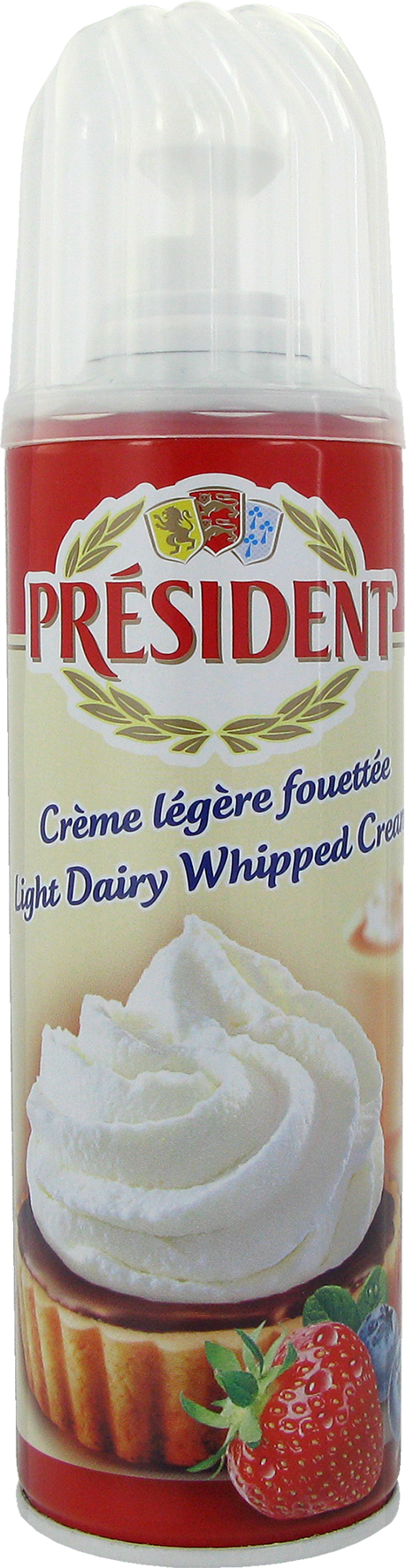 Sterelised cream spray 20% Président