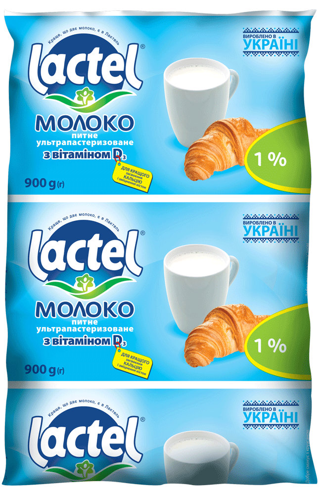 Молоко Лактель Тетра Фино 1%