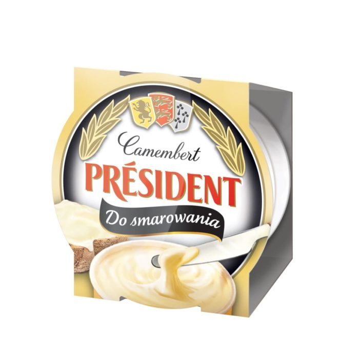 Processed cheese Camembert 50% President