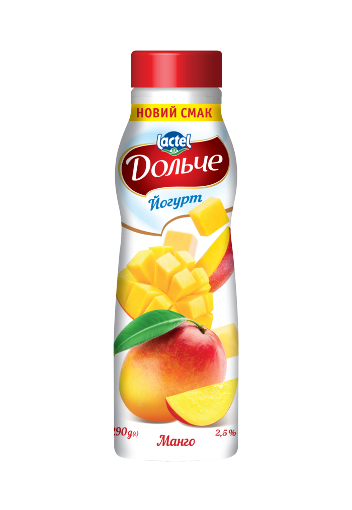 Drinkable yogurt 2,5% Mango Dolce