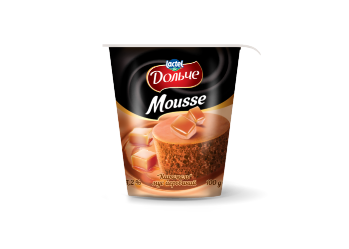 Мус 3,2% Карамель Дольче