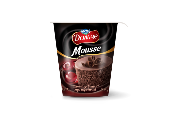 Mousse 3,2% Chocolate-cherry Dolce