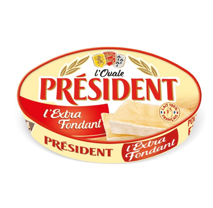 Soft cheese Oval Extra Fondant 60% President