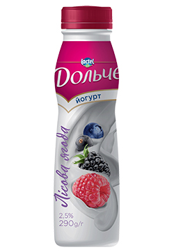 Drinkable yoghurt 2,5% Wild berries Dolce