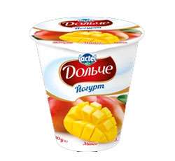 Йогурт 3,2% манго Дольче