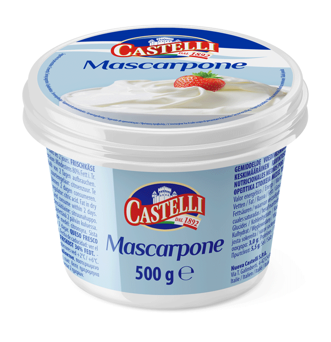 Fresh cheese Mascarpone 78% Castelli