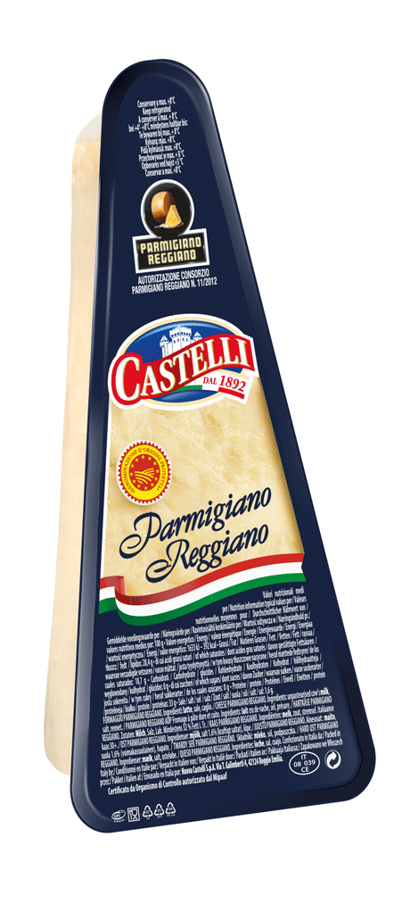 Hard cheese Parmigiano 32% Regiano Castelli