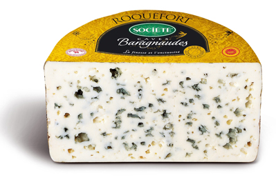 Сир блакитний з овечого молока Рокфор Бараньод 52% Сосьєте