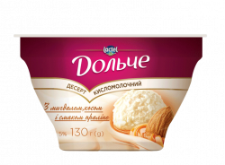 Десерт кисломолочний “Мигдаль-кокос-смак праліне”